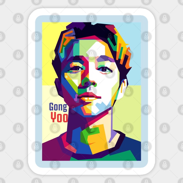 Gong Yoo Sticker by erikhermawann22